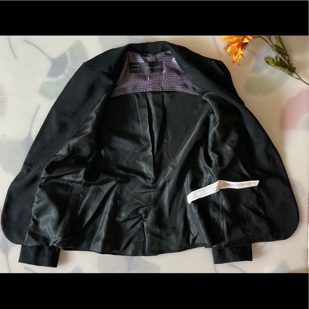 Zara Basic Single Button Blazer - image 3